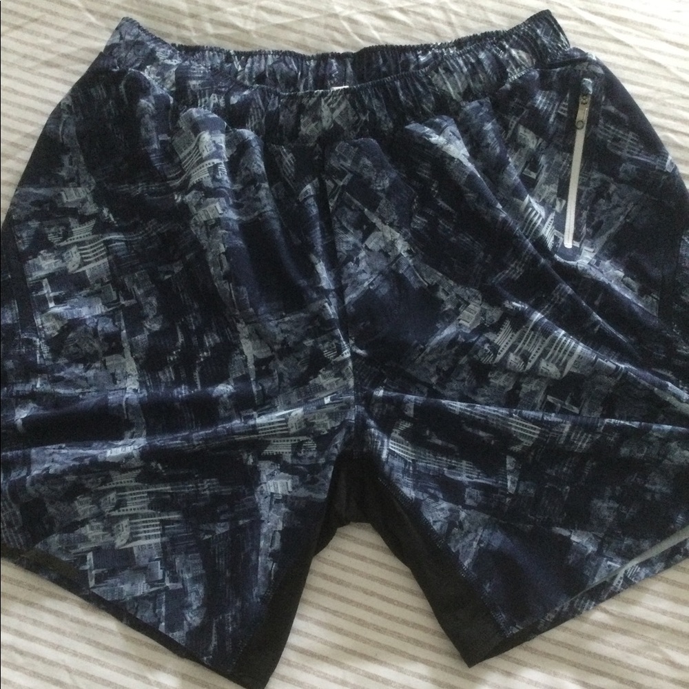 Men’s Lululemon Swim Trunks Blue City